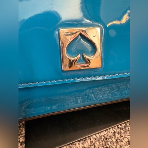 Kate Spade Kingsbury Park Randi -Aqua Blue EUC Includes Generic Dust Bag - Picture 11 of 14